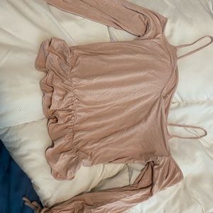 open shoulder summer top